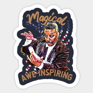 Magical AWE-inspiring (magic jumping card deck) Sticker